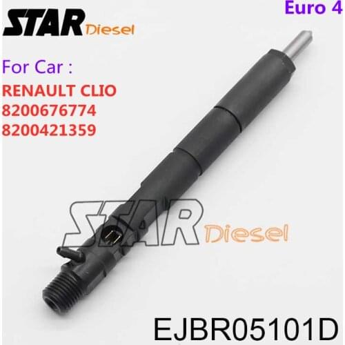 STAR Diesel Common Rail Sprayer EJBR05101D EJBR03101D Fuel Injector Nozzle For RENAULT CLIO 8200676774 8200421359 Euro 4