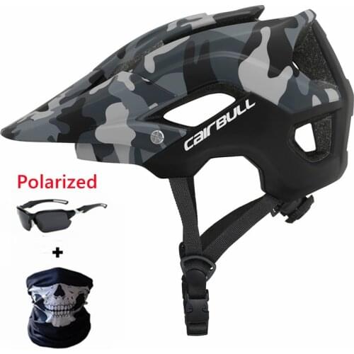 High Quality All-terrain Camouflage Bike Helmets Capacete Bicicleta XC AM Casco Integral MTB Road Riding Helmet Casco Bicicleta