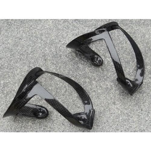 3K Carbon Cycling Water Bottle Cage for Cyclocross Road Mountain Bike MTB - 2 pcs cages CG026