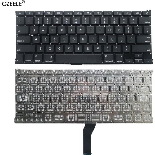 US Keyboard For Macbook Air 13.3" A1466 A1369 English Laptop keyboard MD231 MD232 MC503 MC504 2011-15 Years without frame