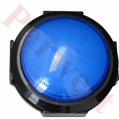 5PCS/Lot New 100mm Big Dome Shaped convex type 12V LED Illuminated Push Buttons Switch For Arcade Machine Games Parts