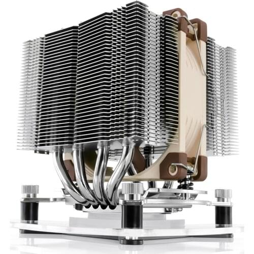 Noctua NH-D9L 4 heatpipe Double tower radiator Computer CPU cooler NF-A9 PWM fan CPU cooing fan For intel 2066 2011 115X AMD AM4