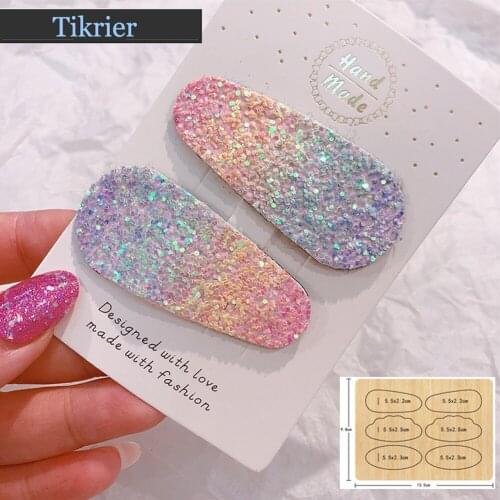 Cloud Oval Hair Clip Handwork Hairpin Cutting Die 2020 New Headdress Wooden Dies Fit Common Die Cutting Machines on the Market