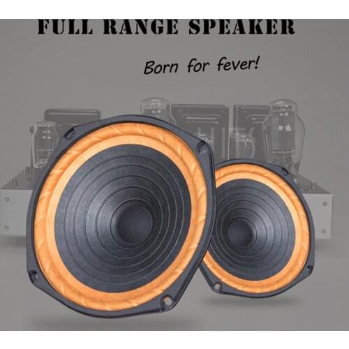 8w Full-range Speaker 8ohm P-610SL 6.5 Inch Pink Magnetic Speaker HIFI Fever Tube Amplifier Speaker Tweeter Midrange Woofer