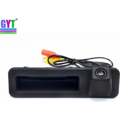 Trunk Handle Car parking backup camera for BMW 1 Series 3 Series 2018 Car Rear View Reverse camera CCD HD