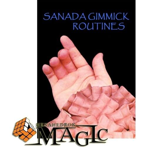 Sanada Gimmick Routines (Includes Gimmick and Magnet) by Toyosane Sanada / close-up magic trick / wholesale / FREE SHIPPING