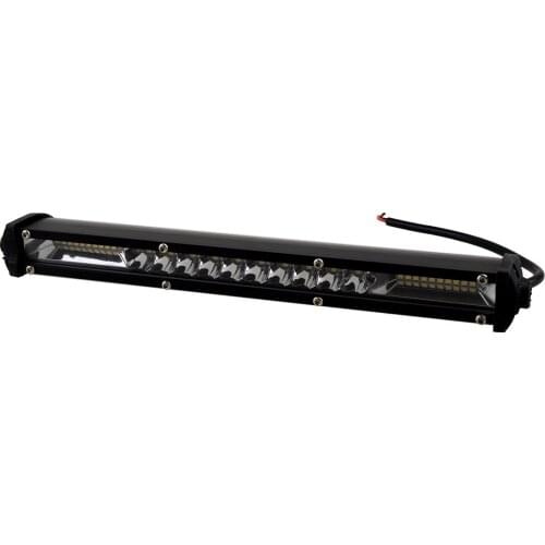 Universal 78W 6000K 10-inch White Slim LED Bar Signal Row Spot Flood Combo Work Light Fit For SUV Boat Offroad Driving ATV 4WD