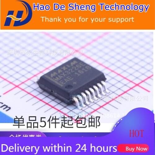 10PCS/LOT MAX3226EEAE MAX3226E Interface-Transceiver IC SSOP-16 New Original In Stock
