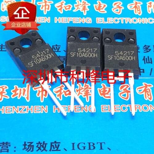 10PCS SF10A600H TO-220F 600V 10A 100% New&original