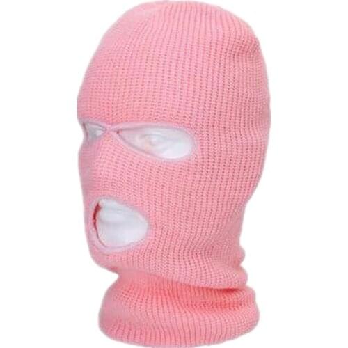Balaclava Pink Ski Maks Hat Winter Cover Neon Mask Green Halloween Cap for Party Motorcycle Bicycle Cycling Balaclava Warm Mask