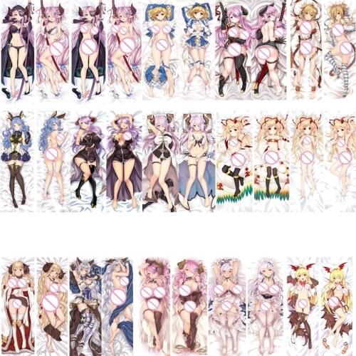 Coscase Granblue Fantasy Japanese Anime Dakimakura Pillow Cover Case Rosetta Lyria Katalina Alize Hugging Body Pillowcase