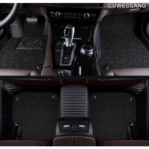 CUWEUSANG Custom Car floor mats For volvo s60 v40 s40 xc60 xc40 c30 c70 s80 s90 v50 xc70 xc90 v60 v90 xc-classic car accessories