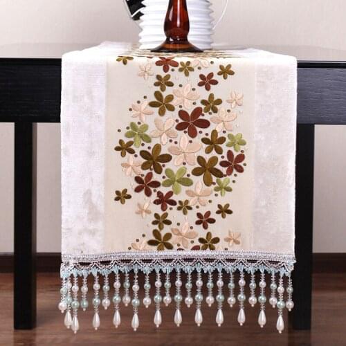 Cloth a home European high-grade garden 007 Chinese table flag table flag table cloth embroidered tablecloths coffee table flag