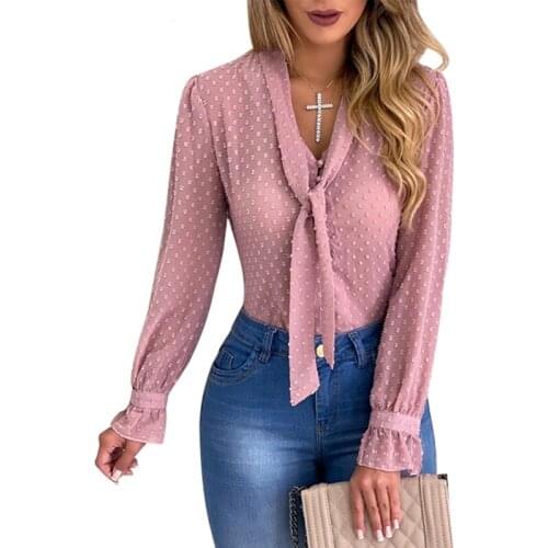 Офисные блузки FANTIGO China At AliExpress