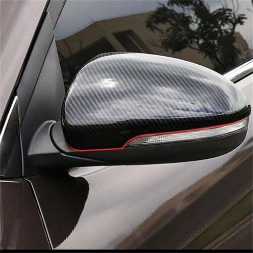 Chrome Side Wing Door Rearview Mirror Cover Trim Sticker For Hyundai Tucson 2016 2017 2018 2019 2020 Car Styling Accessories