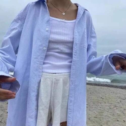JASTIE Women's Striped Shirts