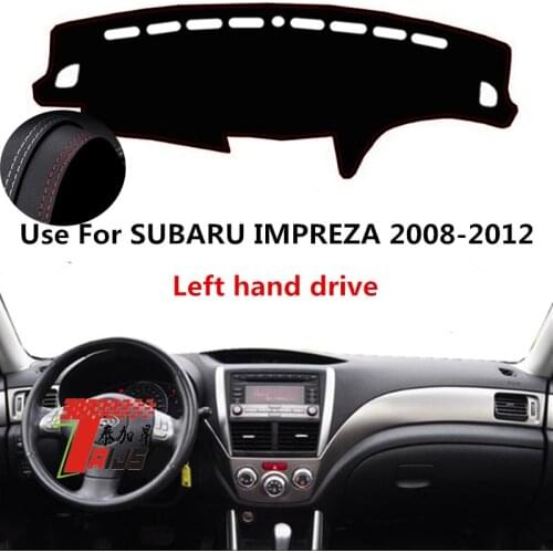 TAIJS Factory Anti UV Classic Leather Car Dashboard Cover For Subaru Forester 2008 2009 2010 2011 2012 Left hand drive