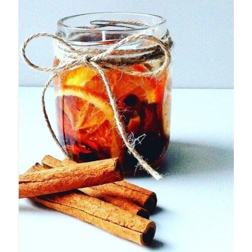 Slight Touches Gel Candle Orange Cinnamon candles and scents свечи и ароматы velas y aromas