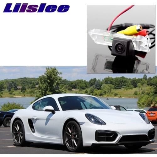 LiisLee Car Reversing image Camera For Porsche Cayman GTS Ultra Night Vision HD WaterProof Dedicated Rear View back CAM
