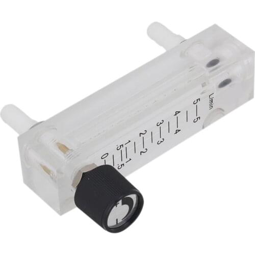 LZQ-6 0.5-5LPM Oxygen Flow Meter with Control Valve for Oxygen Conectrat