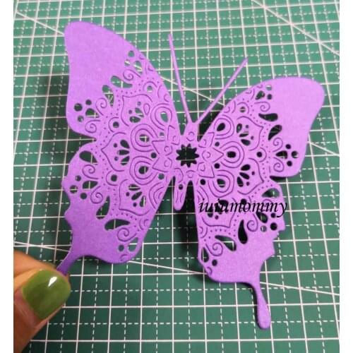 Butterfly scrapbooking dies metal nouveau arrivage 2020 free shipping cutting dies frame