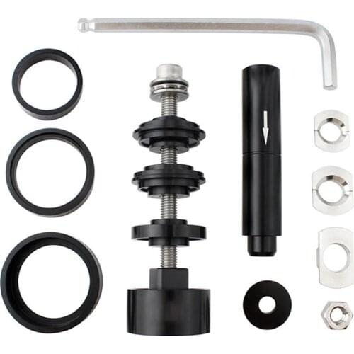 Outdoor Bike Bicycle BB Bearing Press Tool Bottom Bracket Install Removal Kit for PF30 BBright BB386 Static Press-in Disassembly