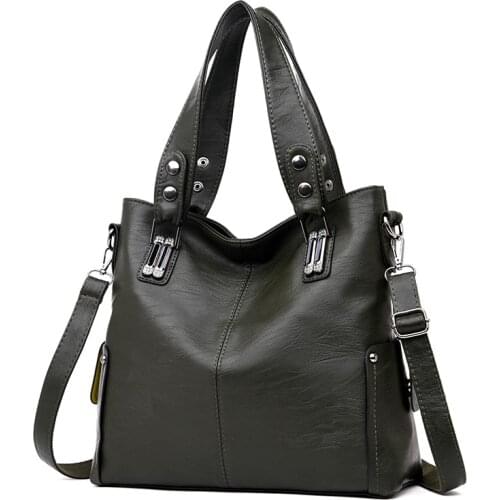 2021 New Luxury Handbags for Women Leather Shoulder Bag Designer Female Casual Tote Bag personality Solid color