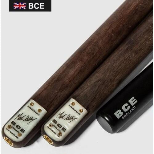 RILEY England BCE BMS Series 3/4 Split Snooker Cue 9.8-10mm Tip Professional Ashwood Snooker Cue Seamless Joint with Extension