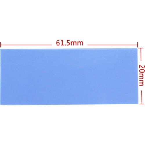 Notebook CPU heat dissipation silicone gasket raspberry PI 3 B+ sticker double-sided solid heat heat conduction silicone sheet