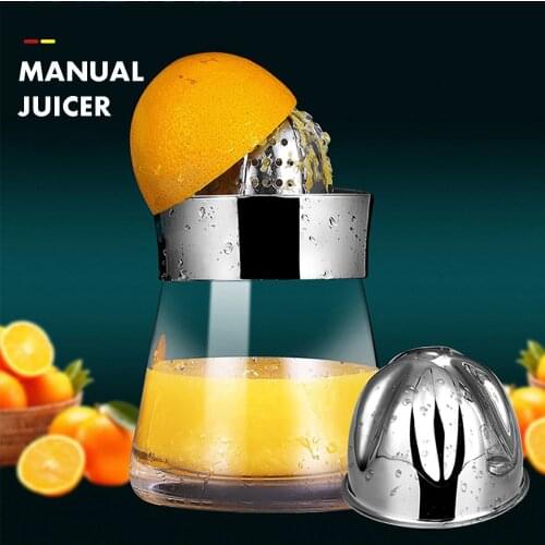 700ML 304 Stainless Steel Manual Juicer Lemon Clip Fruit juicer Baby Juicer Multifunctional Kitchen Mini Handheld Juicer