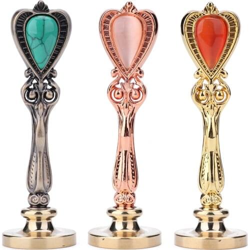 Retro 3D Animal Letter Sealing Wax Replace Copper Head Seal Stamp Craft Decorative Sealing Wax Seal Stamp Head Wedding Gift