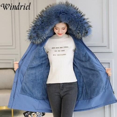 Thick Warm Winter Coat Women Plus Size M-5XL 6XL Wool Lining Long Parkas Slim Female Jacket Snow Wear Wadded Jackets Windriel