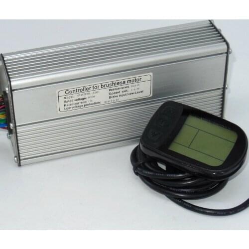 36V 48V 800-1000W 35Amax Brushless DC Motor Controller Ebike LCD5 KUNTENG LCD Controller +KT-LCD5 Display One Set