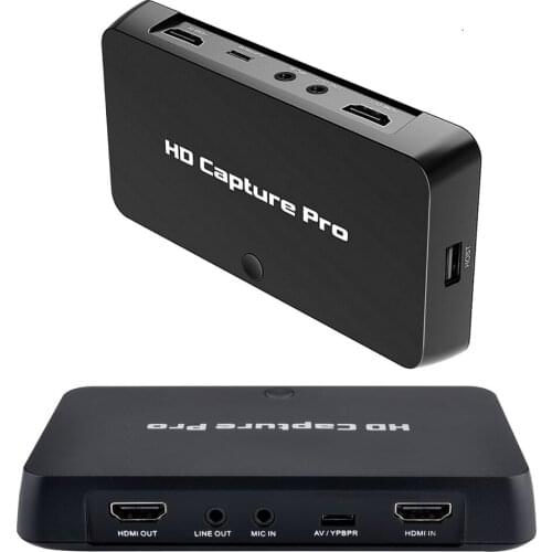 HDMI Video capture, capture HDMI/YPbPr Xbox one/360, set-top-box,Nintendo ,HDTV to HDMI/USB Flash disk directly, no pc need