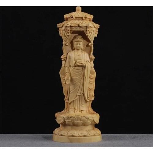 15 / 20CM Western Buddha Sculptures, Chinese Style Folk Statue, Hand Carved Sculpture, Home Decor In