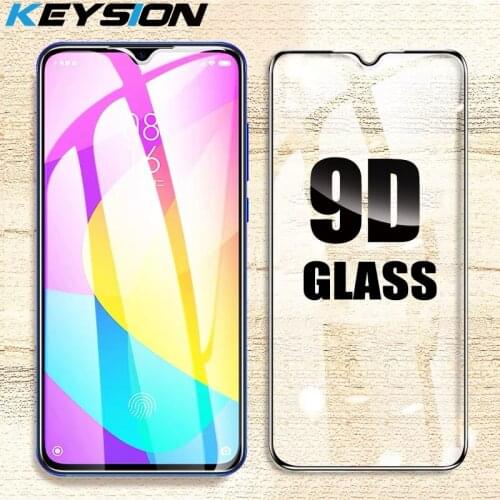 KEYSION Protective Glass For Xiaomi Redmi 9 9A 9C Screen Protector Full Cover Tempered Film for Redmi Note 9 SE 10X 4G 10 Pro 5G