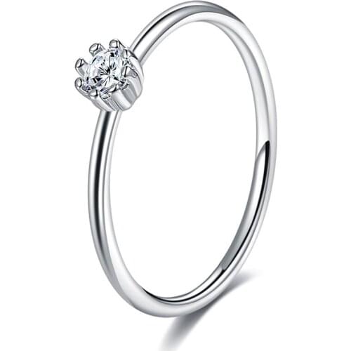 ZEMIOR 925 Sterling Silver Rings For Women Shining 5A+ Cubic Zirconia Wedding Engagement Rings Sets Fine Jewelry Romantic Gift