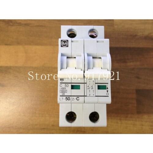 [ZOB] The original German MOELLER Moeller L7-50/2/C imported miniature circuit breaker 50A2P air switch --5pcs/lot