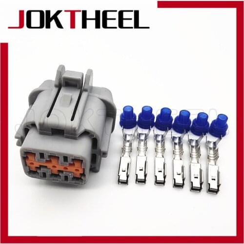 1-20sets Sumitomo 6 pin female waterproof tail lamp connector headlight plug for car Teana Bluebird SYLPHY 6189-1175 PB296-06020