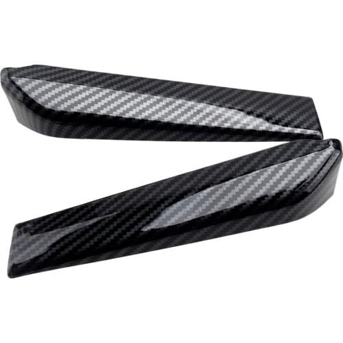 1 Pair ABS Car Door Window A Pillar Post Cover Trim Molding Fit for Toyota C-HR CHR 2016 2017 2018 2019 2020