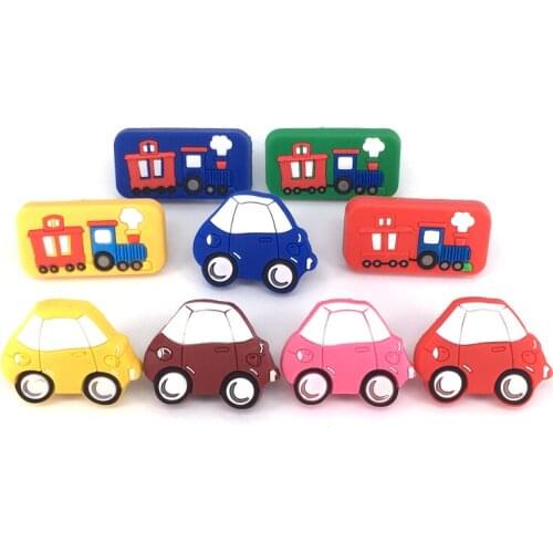 1PCS Kitchen Decorative Knobs Children room Furniture handle Car/ Train Drawer Pulls / Dresser Knobs for Kids and Nursery Rooms