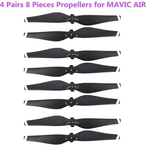 4 Pairs 8 pcs Propellers for DJI Mavic Air Drone 5332s Quick-Release Replacement Blade Props Propeller for Mavic Air 4 Pairs