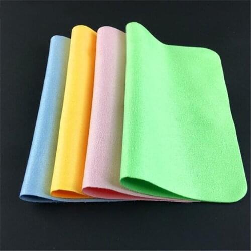 ZXTREE 5Pcs High quality Chamois Glasses Cleaner 150*175mm Microfiber Glasses Cleaning Cloth For Lens Phone Screen Clean Wipes
