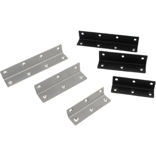 5Pcs Stainless Steel Angle Code 90 Degree Right Fixer Angle Sheet L-Shaped Bracket Triangular Iron Laminate Furniture Connector