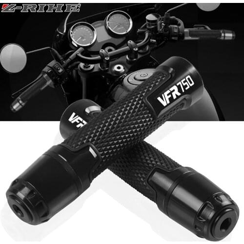 Motorcycle Accessories for VFR 750 22MM Handlebar Hand Grips Handle Bar End Cap For Honda VFR400 NC30 VFR750 VFR750/F VFR 750