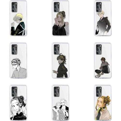 Tokyo Avengers Phone Case For Huawei P40 P30 P20 Mate Honor 10i 30 20 i 10 40 8x 9x Pro Lite Transparent Cover