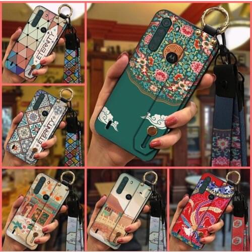 Chinese Style Soft Phone Case For MOTO One Fusion Back Cover New Fashion Design For Man Silicone