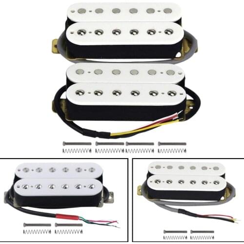 Electric Guitar Humbucker Pickups Alnico V Pickup White