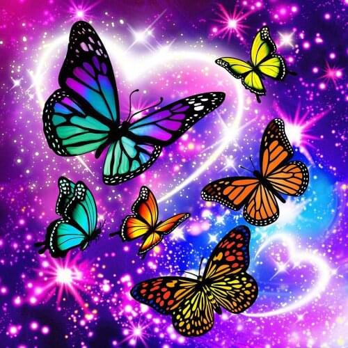 Evershine Diamond Painting Butterfly Mosaic Rhinestones Art 5D Diamond Embroidery Animals Cross Stitch Sale DIY Holiday Gifts