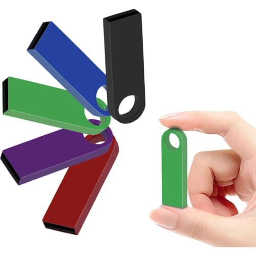 Usb Flash Drive 64GB Metal Pen Drive 8GB 16GB 32gb USB Flash Drive 2.0 Pendrive Flash Memory Stick Free Custom Logo for Gifts